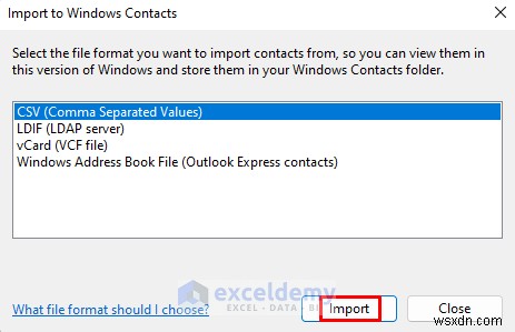 Dễ dàng xuất danh bạ Excel sang vCard:2 phương pháp đã được chứng minh 