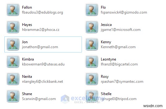 Dễ dàng xuất danh bạ Excel sang vCard:2 phương pháp đã được chứng minh 