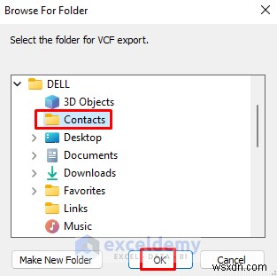 Dễ dàng xuất danh bạ Excel sang vCard:2 phương pháp đã được chứng minh 