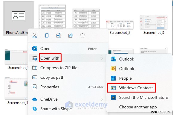 Dễ dàng xuất danh bạ Excel sang vCard:2 phương pháp đã được chứng minh 