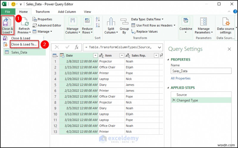 Master Power Query:Hợp nhất liền mạch hai bảng Excel 