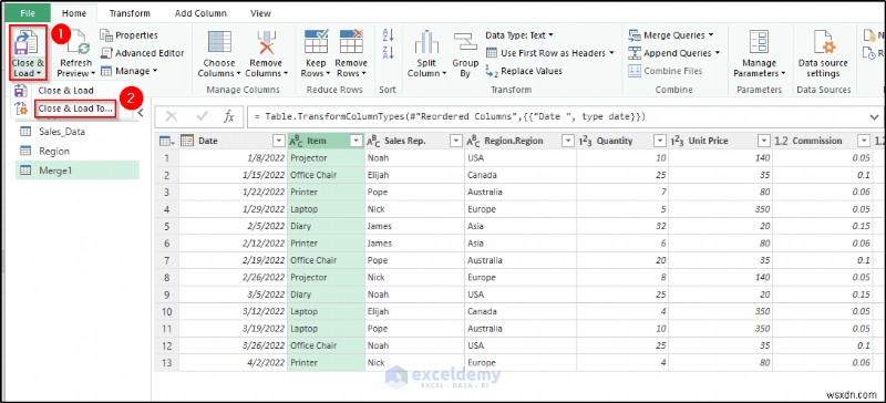 Master Power Query:Hợp nhất liền mạch hai bảng Excel 