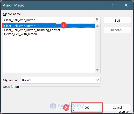 Dễ dàng xóa các ô Excel bằng nút một lần bấm:4 bước đơn giản 