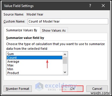 Thu nhỏ tệp Excel nhanh chóng bằng bảng tổng hợp