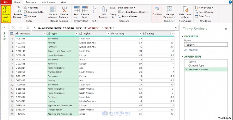 Quản lý tiêu đề cột động trong Power Query:Hướng dẫn thực hành 