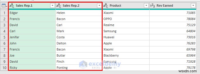 Tách cột Excel bằng Power Query:5 phương pháp dễ dàng, đã được chứng minh