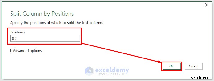 Tách cột Excel bằng Power Query:5 phương pháp dễ dàng, đã được chứng minh