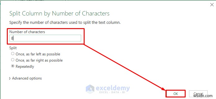 Tách cột Excel bằng Power Query:5 phương pháp dễ dàng, đã được chứng minh