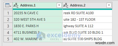 Tách cột Excel bằng Power Query:5 phương pháp dễ dàng, đã được chứng minh