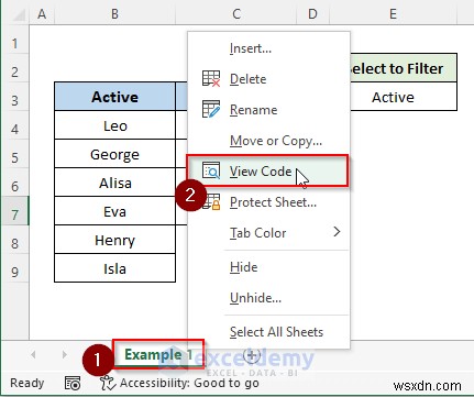 Hướng dẫn Excel:Ẩn hoặc hiển thị các cột bằng danh sách thả xuống 