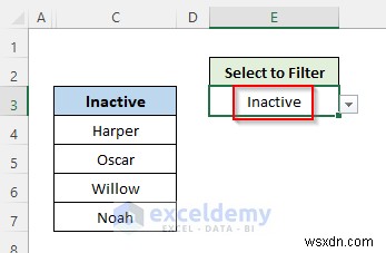 Hướng dẫn Excel:Ẩn hoặc hiển thị các cột bằng danh sách thả xuống 