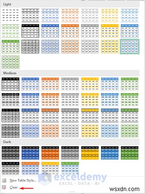 Xóa bảng Excel nhanh chóng:6 phương pháp đơn giản 