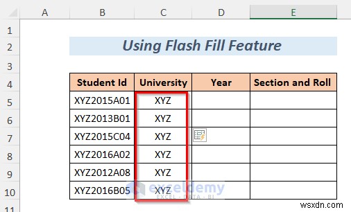 Tách chuỗi Excel thành thạo:8 phương pháp đã được chứng minh 