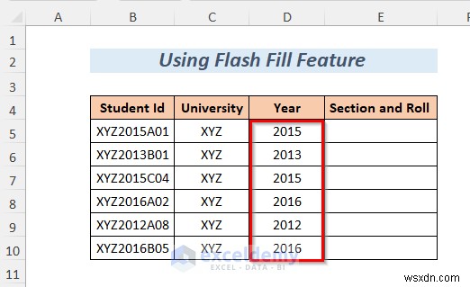 Tách chuỗi Excel thành thạo:8 phương pháp đã được chứng minh 