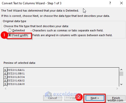 Tách chuỗi Excel thành thạo:8 phương pháp đã được chứng minh 