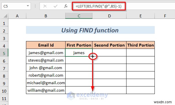 Tách chuỗi Excel thành thạo:8 phương pháp đã được chứng minh 