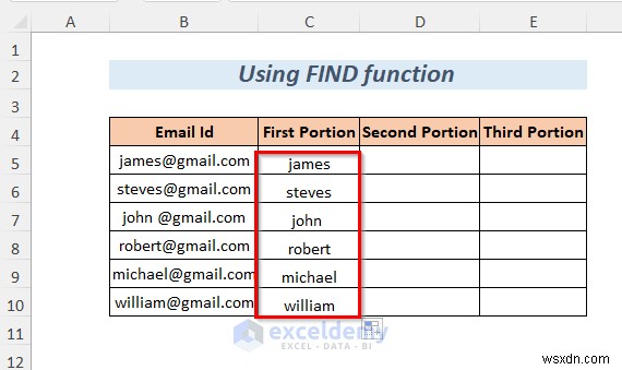 Tách chuỗi Excel thành thạo:8 phương pháp đã được chứng minh 