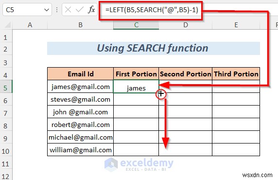 Tách chuỗi Excel thành thạo:8 phương pháp đã được chứng minh 