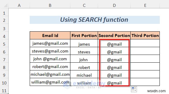 Tách chuỗi Excel thành thạo:8 phương pháp đã được chứng minh 