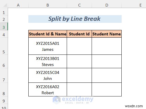 Tách chuỗi Excel thành thạo:8 phương pháp đã được chứng minh 