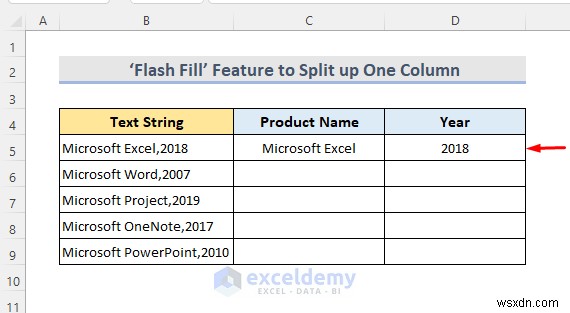 Master Excel:Chia một cột thành nhiều cột một cách dễ dàng