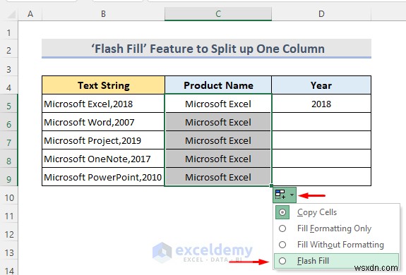 Master Excel:Chia một cột thành nhiều cột một cách dễ dàng