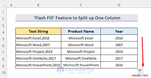 Master Excel:Chia một cột thành nhiều cột một cách dễ dàng