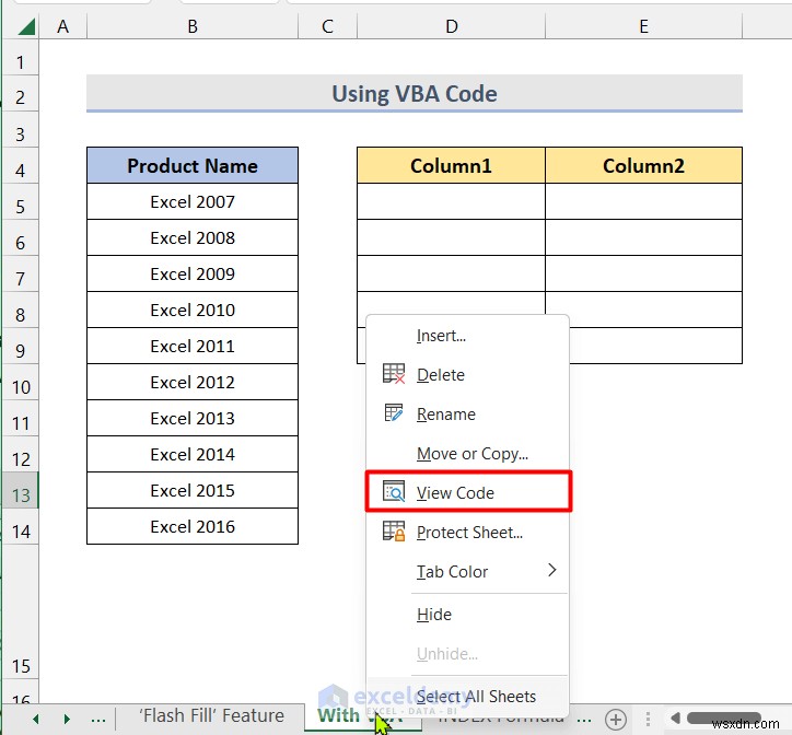 Master Excel:Chia một cột thành nhiều cột một cách dễ dàng