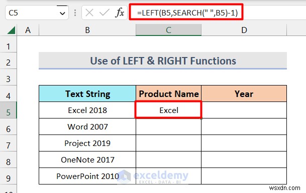 Master Excel:Chia một cột thành nhiều cột một cách dễ dàng