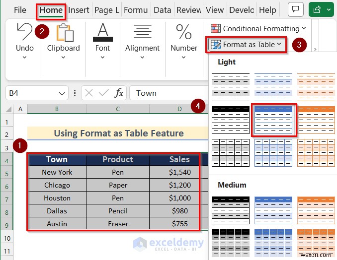 Làm chủ bảng Excel trong vài phút:2 phương pháp đơn giản 