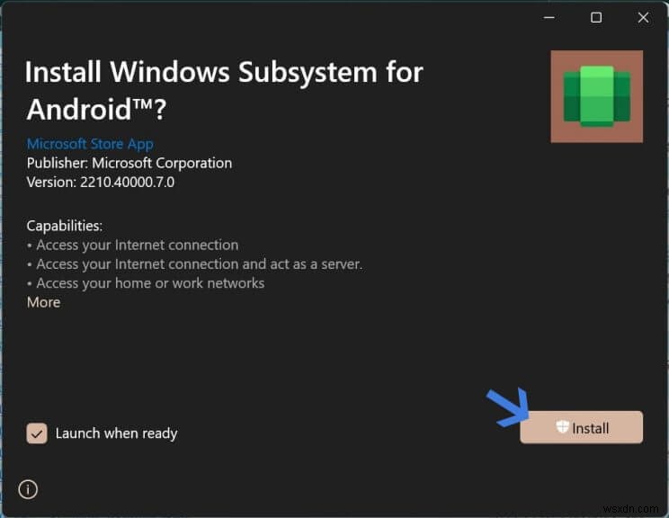 Cài đặt Hệ thống con Windows cho Android trên Windows 11:Hướng dẫn từng bước 