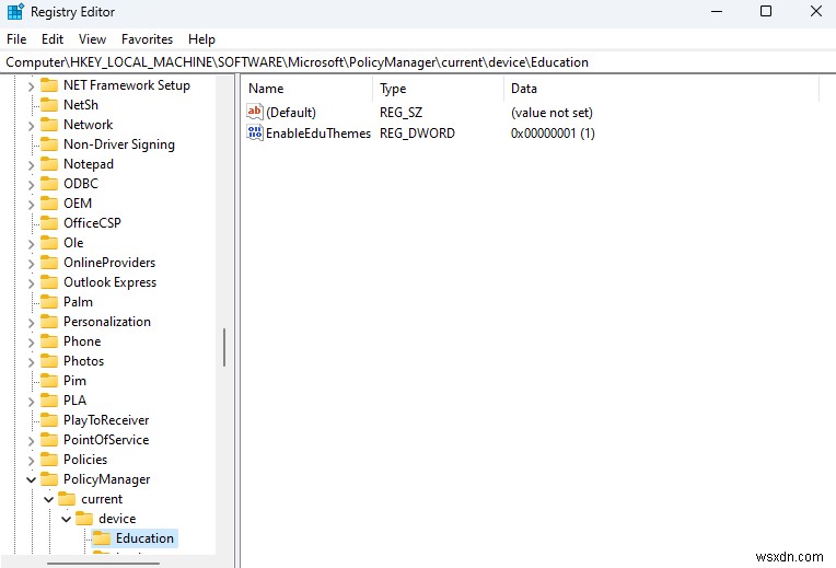 Mở khóa các chủ đề giáo dục Windows 11 ẩn:Thủ thuật đăng ký đơn giản