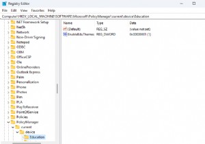 Mở khóa các chủ đề giáo dục Windows 11 ẩn:Thủ thuật đăng ký đơn giản 