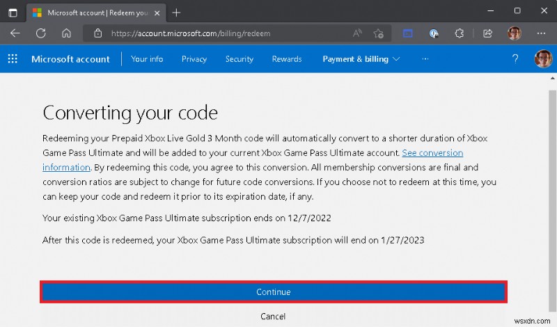 Đổi mã và thẻ quà tặng Xbox Game Pass Ultimate &Microsoft 365 – Hướng dẫn từng bước 