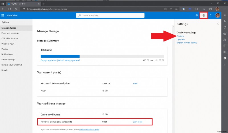 Quản lý bộ nhớ OneDrive của bạn trên Windows11 và Web:Tránh giới hạn &giải phóng dung lượng 