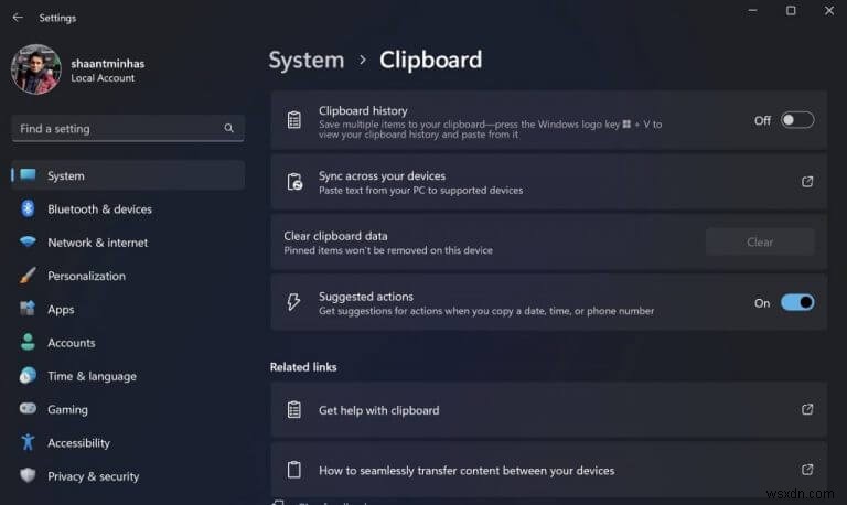 Tìm hiểu các hành động được đề xuất trên Windows 11:Cách sử dụng và hưởng lợi từ tính năng này 