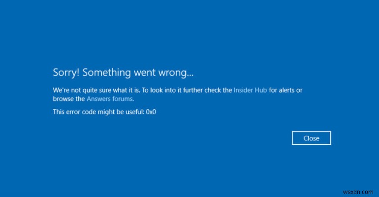 Sửa lỗi Windows 11 0x0:Các bước khắc phục sự cố dễ dàng