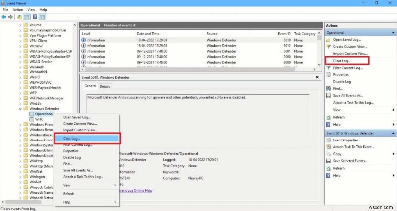 Hướng dẫn từng bước để xóa lịch sử bảo vệ của Microsoft Defender trên Windows11 