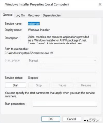 Giải quyết lỗi Windows 11 1310:Sửa lỗi cài đặt từng bước 