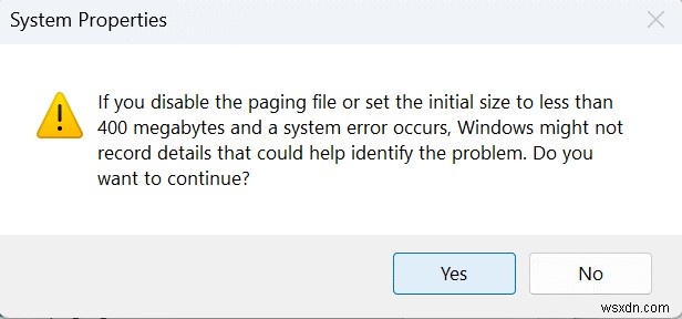 Đặt lại bộ nhớ ảo trên Windows 11:Khắc phục nhanh tình trạng chậm và gặp sự cố 