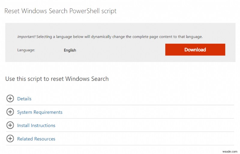 Đặt lại cài đặt tìm kiếm Windows 11 để có kết quả nhanh hơn, chính xác hơn