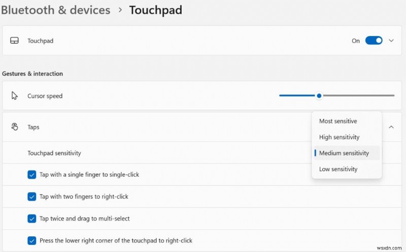 Cách điều chỉnh độ nhạy của bàn di chuột trên máy tính xách tay Windows 11:3 phương pháp nhanh 