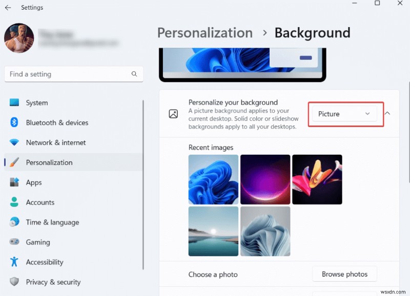 Ngăn Windows 11 tự động thay đổi hình nền màn hình và màn hình khóa của bạn 