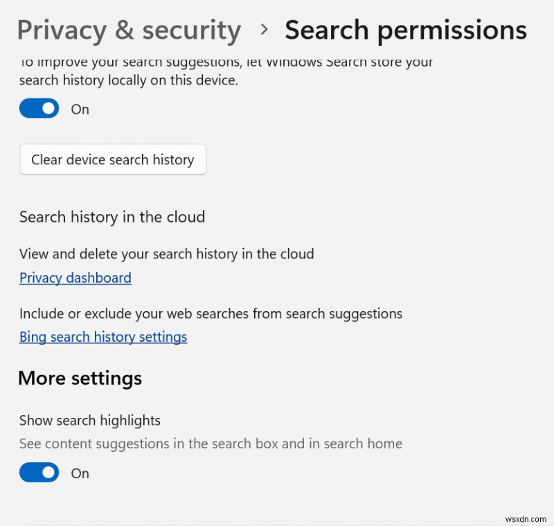 Hướng dẫn nhanh:Bật hoặc tắt Bing Chat AI trong Tìm kiếm trên thanh tác vụ Windows 11 