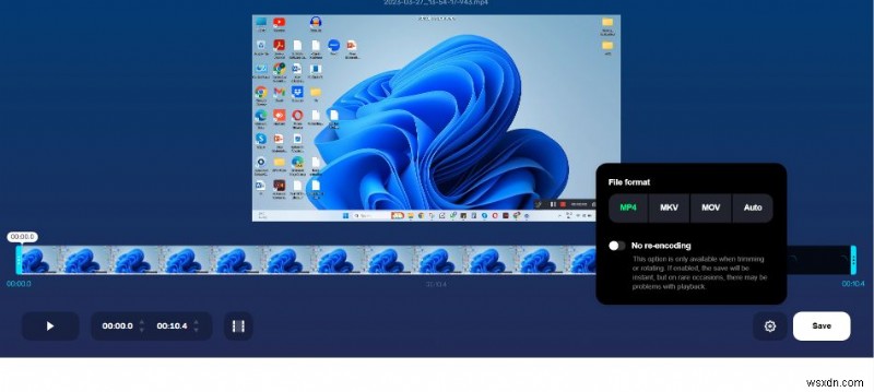 Cắt bớt bản ghi màn hình của bạn trên Windows 11/10:Hướng dẫn từng bước 