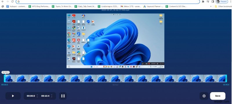 Cắt bớt bản ghi màn hình của bạn trên Windows 11/10:Hướng dẫn từng bước 
