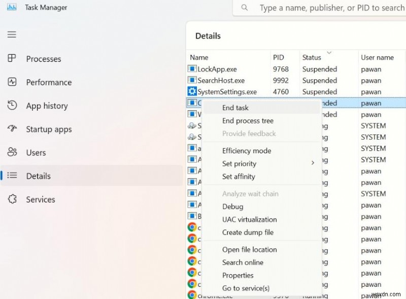 Dễ dàng chấm dứt các ứng dụng Windows 11 không phản hồi mà không cần khởi động lại PC của bạn 