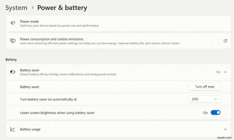 Kích hoạt Trình tiết kiệm pin trong Windows 11 – Hướng dẫn từng bước 