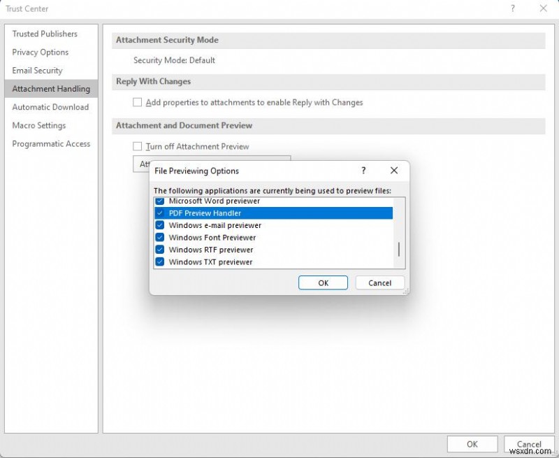 Khắc phục sự cố Trình xử lý bản xem trước PDF trong Windows 10 &11 Outlook – Giải pháp nhanh 