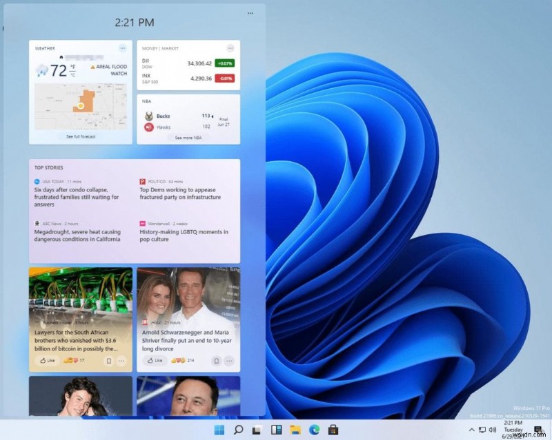 Giải quyết mức sử dụng bộ nhớ cao bằng Widget Tin tức &Sở thích trên Windows 11 